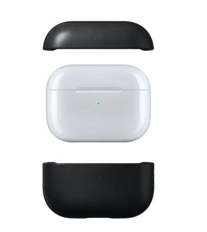 Nomad Modern Leather Case AirPods Pro 2nd Gen - Black