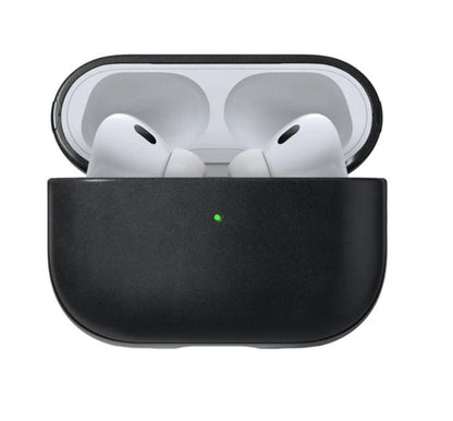 Nomad Modern Horween Leather Case AirPods Pro 1st & 2nd Gen - Black