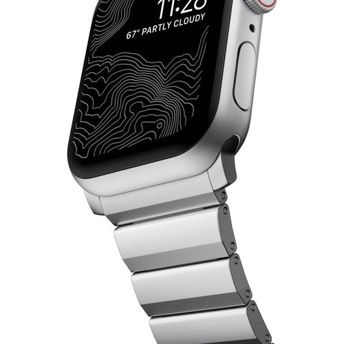 Nomad Aluminium Band Apple Watch 45/49 mm - Silver