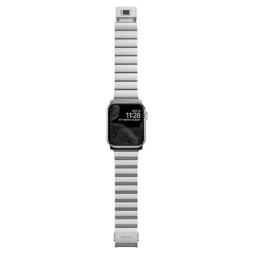Nomad Aluminium Band Apple Watch 45/49 mm - Silver