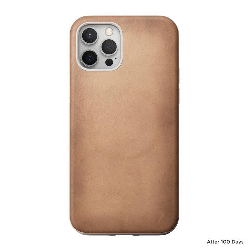 Nomad MagSafe Leather Case iPhone 12/12 Pro - Natural