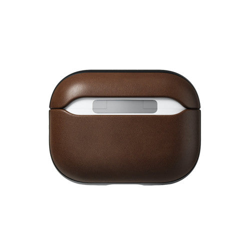 Nomad Modern Leather Case Airpods Pro 1st & 2nd Gen - Brown