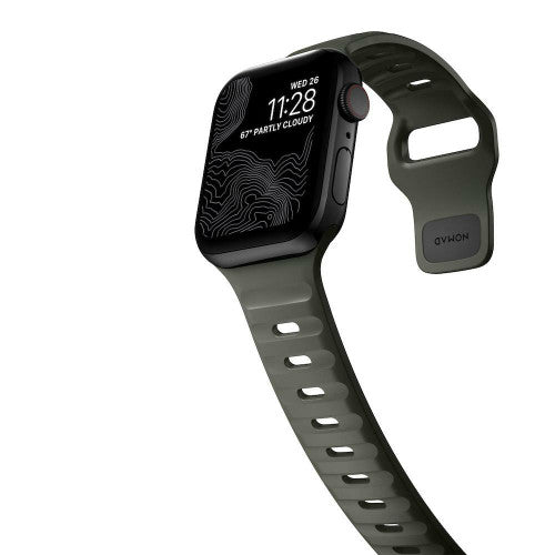 Nomad Sport Strap Apple Watch 42/44/45/Ultra 49mm - Ash Green