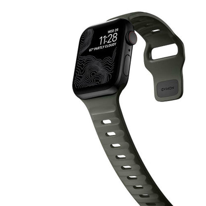 Nomad Sport Strap Apple Watch 42/44/45/Ultra 49mm - Ash Green