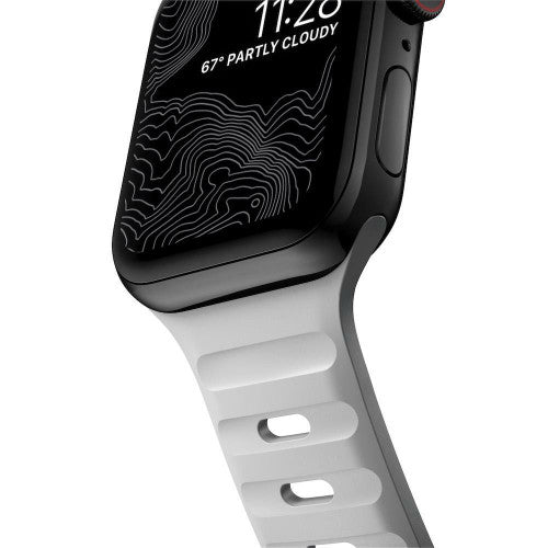 Nomad Sport Strap Apple Watch 42/44/45/Ultra 49mm - Lunar Grey