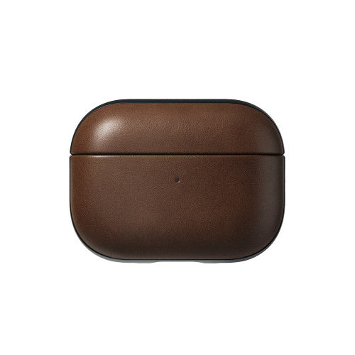 Nomad Modern Leather Case Airpods Pro 1st & 2nd Gen - Brown