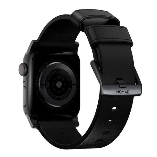 Nomad Modern Band Apple Watch 45/49mm - Black with Black Hardware