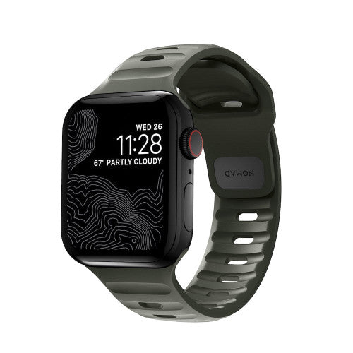 Nomad Sport Slim Band Apple Watch 40/41mm - Ash Green