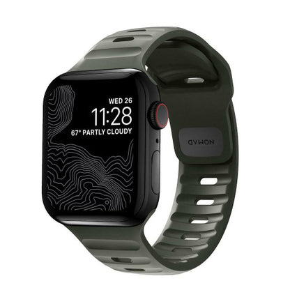 Nomad Sport Strap Apple Watch 42/44/45/Ultra 49mm - Ash Green