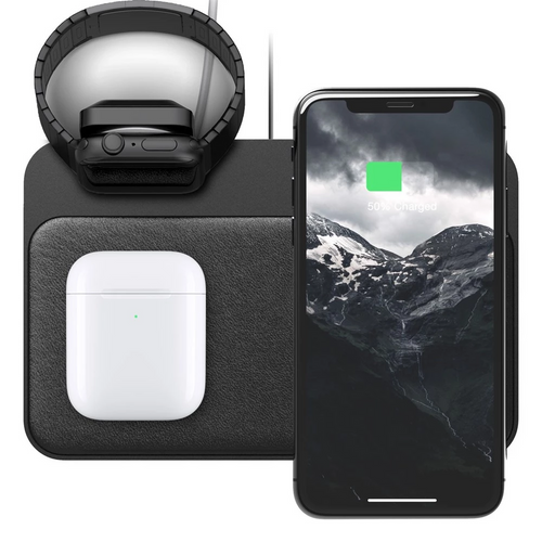 Nomad Base Station Charger with Apple Watch Stand (v2)