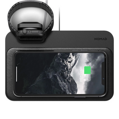 Nomad Base Station Charger with Apple Watch Stand (v2)