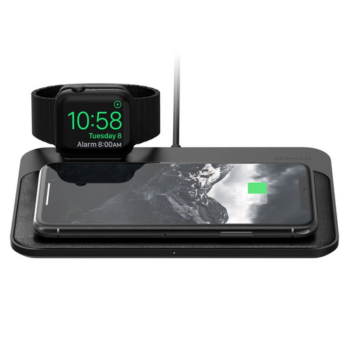 Nomad Base Station Charger with Apple Watch Stand (v2)