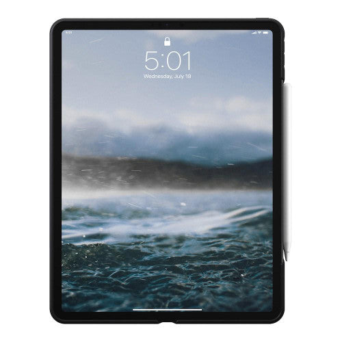 Nomad Horween Leather Rugged Case iPad Pro 12.9" 3rd/4th Gen (2018/2020) - Black