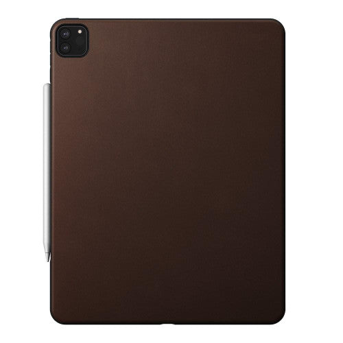 Nomad Horween Leather Rugged Case iPad Pro 12.9" 3rd/4th Gen (2018/2020) - Brown