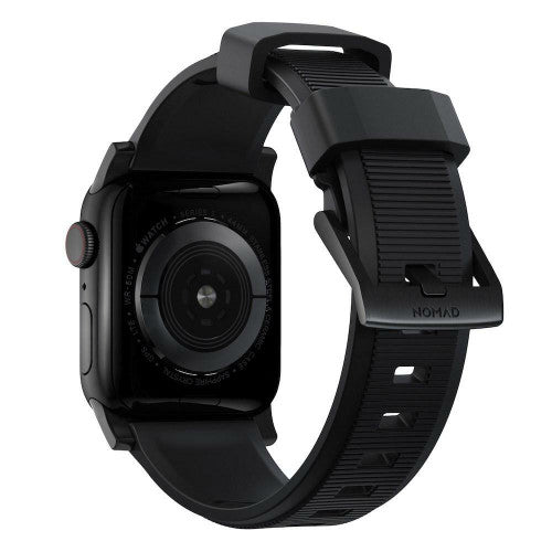 Nomad Rugged Strap Apple Watch 42/44/45/Ultra 49mm - Black hardware