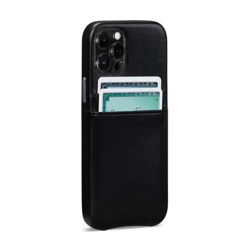 SENA Snap On Wallet Case iPhone 13 Pro Max - Black