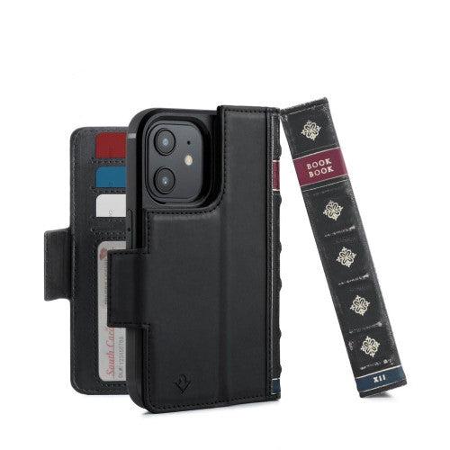 Twelve-South BookBook with MagSafe Case iPhone 12 Mini - Black
