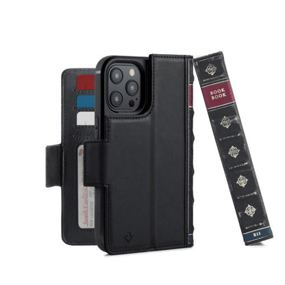 Twelve-South BookBook with MagSafe Case iPhone 12/12 Pro - Black