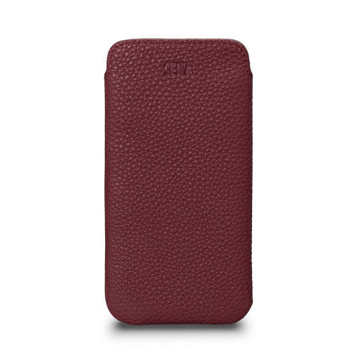 SENA Ultraslim Classic Leather Sleeve iPhone 12 Pro Max - Bordeaux