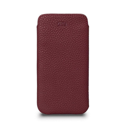 SENA Ultraslim Classic Leather Sleeve iPhone 12 Pro Max - Bordeaux