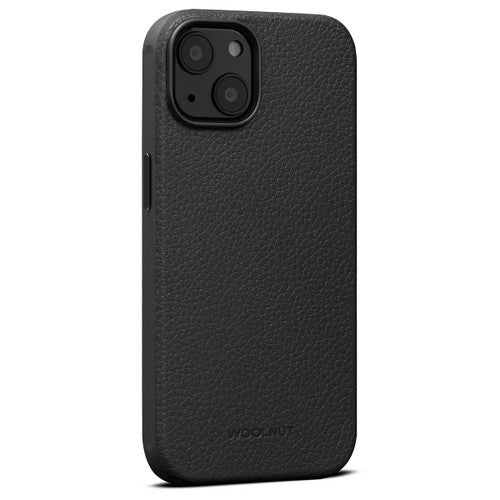 Woolnut Leather Magsafe Case iPhone 14 Plus - Black