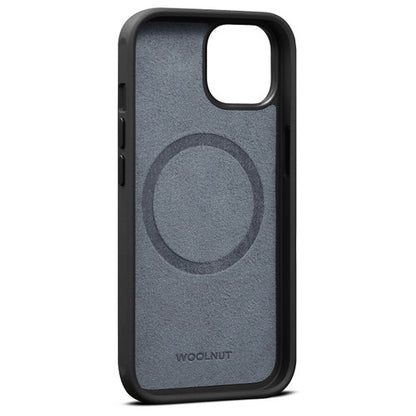 Woolnut Leather Magsafe Case iPhone 14 Plus - Cognac