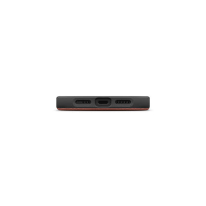 Woolnut Leather Magsafe Case iPhone 14 Plus - Cognac