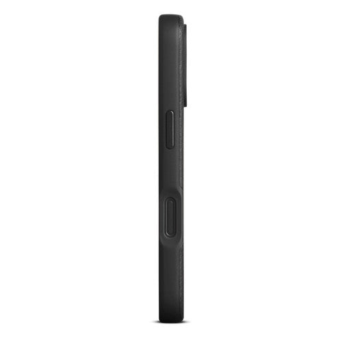 Woolnut Leather Case iPhone 16 - Black
