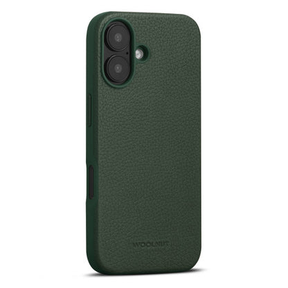 Woolnut Leather Case iPhone 16 - Green