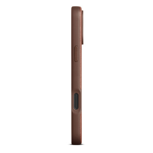 Woolnut Leather Case iPhone 16 Pro Max - Cognac