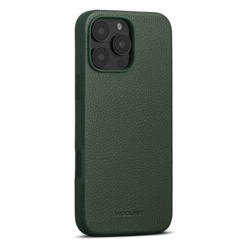 Woolnut Leather Case iPhone 16 Pro Max - Green