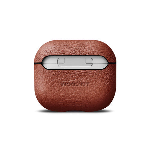 Woolnut Leather Case Apple AirPods 3rd Gen - Cognac