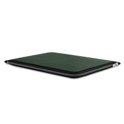 Woolnut Leather Folio Case MacBook Pro 13/14" - Green