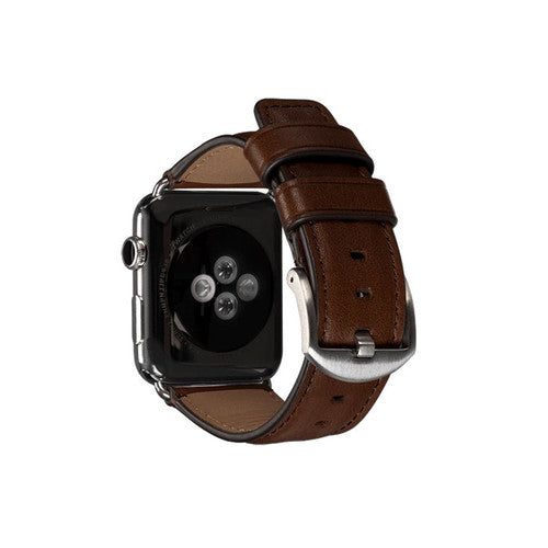 SENA Deen Leather Apple Watch Band 42/44mm - Brown