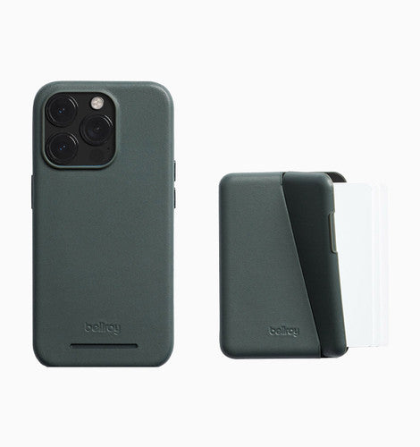 Bellroy Mod Leather Magsafe Case iPhone 15 Pro Max - Everglade