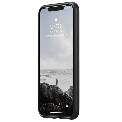 Nomad Horween Leather Rugged Moment Case iPhone Xs Max - Black
