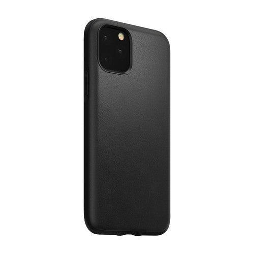 Nomad Horween Leather Rugged Case iPhone 11 Pro - Black