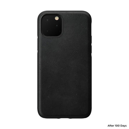 Nomad Horween Leather Rugged Case iPhone 11 Pro - Black