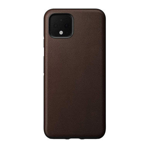 Nomad Horween Leather Rugged Case Google Pixel 4 - Brown