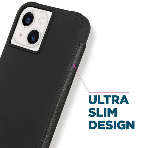 Case-Mate Wallet Folio MagSafe Case iPhone 14 Plus - Black