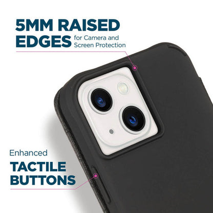 Case-Mate Wallet Folio MagSafe Case iPhone 14 Plus - Black