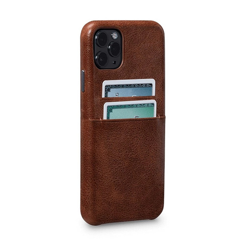 SENA Snap On Wallet Case iPhone 11 Pro - Cognac