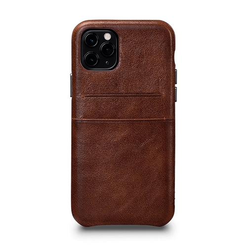 SENA Snap On Wallet Case iPhone 11 Pro - Cognac
