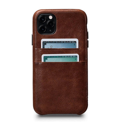 SENA Snap On Wallet Case iPhone 11 Pro - Cognac