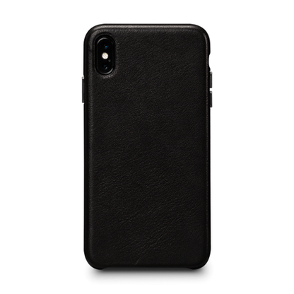 SENA Deen LeatherSkin Case iPhone Xs Max - Black