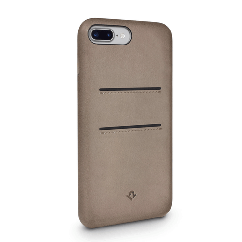 Twelve South Relaxed Leather with Pockets Case iPhone 7/8 Plus - Warm Taupe