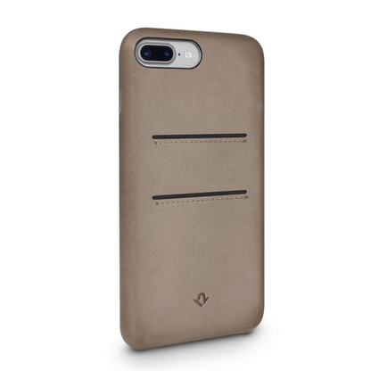Twelve South Relaxed Leather with Pockets Case iPhone 7/8 Plus - Warm Taupe