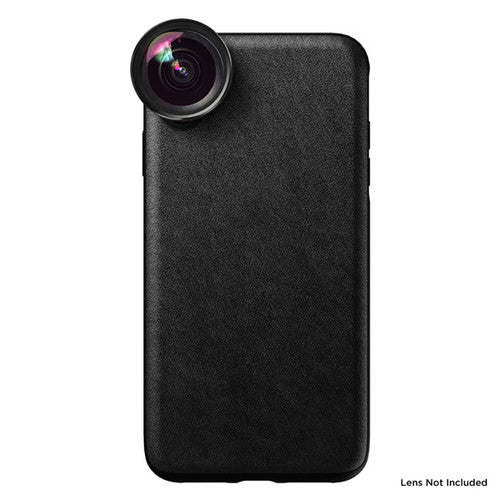Nomad Horween Leather Rugged Moment Case iPhone Xs Max - Black
