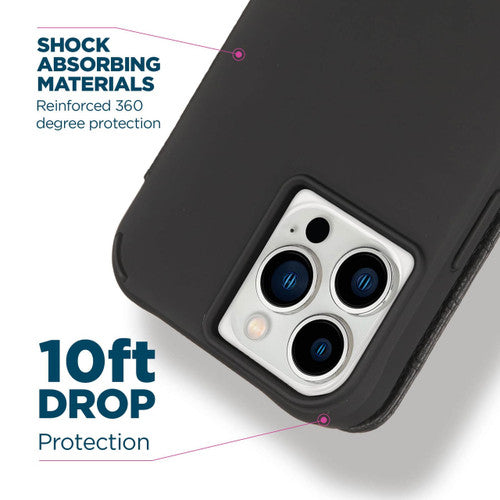 Case-Mate Wallet Folio MagSafe Case iPhone 14 Pro Max - Black