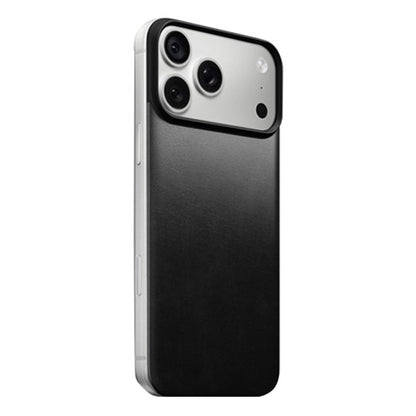 Nomad Mag Leather Back Horween iPhone 18 Pro Max - Black
